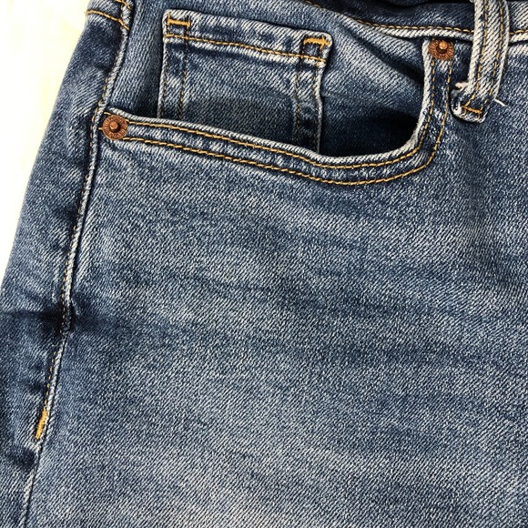 Old Navy Jeans Women's Size‎ 6 Tall Denim Blue Curvy O.G. Straight High Rise - Picture 5 of 12